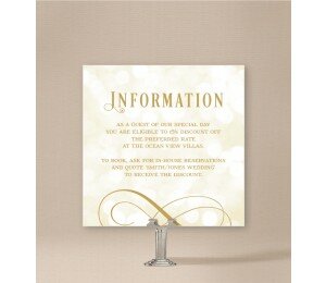 Elegant Information Card