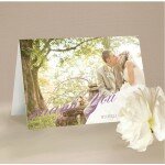 Sweet Floral Wedding Thank You Card